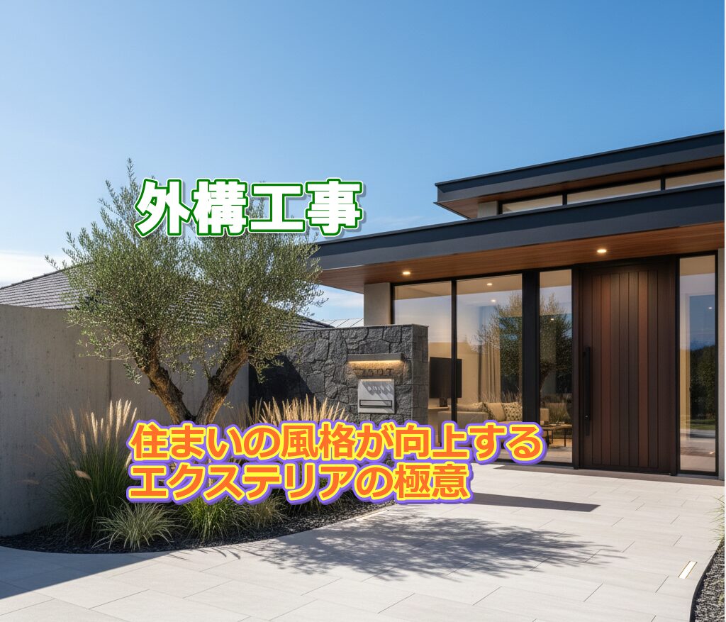 カテゴリ5．外構工事：住まいの風格向上のエクステリアの極意