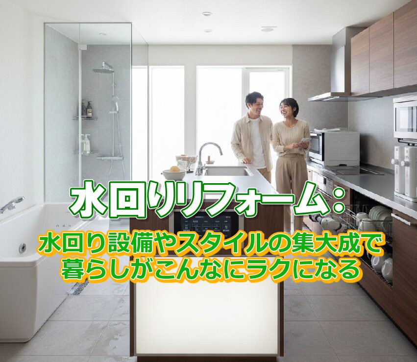 カテゴリ３．水回りリフォーム：時短と経費削減を実現