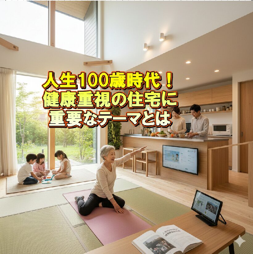 カテゴリ2：健康重視リフォーム｜人生100歳時代！健康重視の住宅に重要なテーマとは